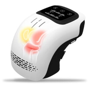 Smart Knee Massager with Heat & Laser Therapy for Pain Relief