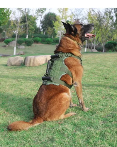 actical no pull dog harness with handle – reflective & breathable vest for medium to large dogs