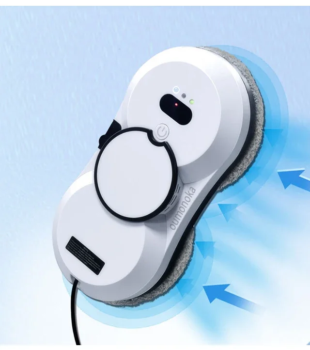 Helium Flash Window Cleaning Robot with Built-in UPS System - Image 3